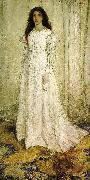 James Abbott McNeil Whistler Symphony in White 1 Spain oil painting artist